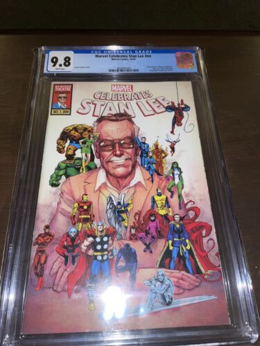 marvel celebrates stan lee nn CGC 98 Very Rare Comic