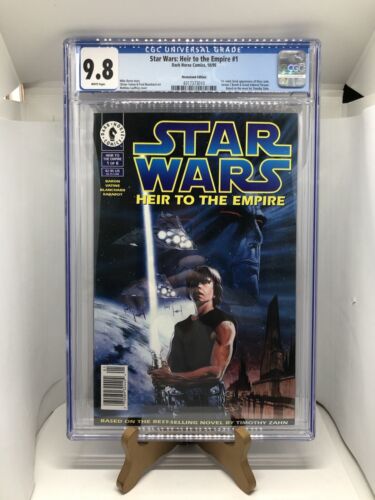 Star Wars Heir To The Empire 1 CGC 98 1st Full App of Thrawn Newsstand Ahsoka