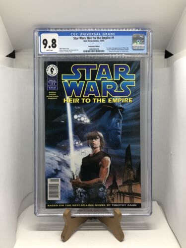 Star Wars Heir To The Empire 1 CGC 98 1st Full App of Thrawn Newsstand Ahsoka
