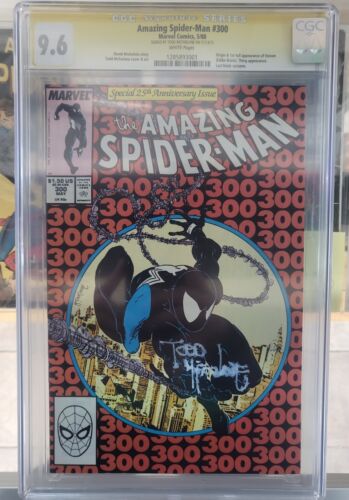 AMAZING SPIDERMAN 300 CGC 96  1ST APPEARANCE VENOM SIGNED MCFARLANE 