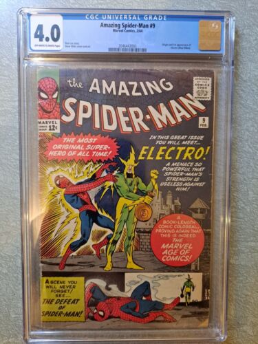 Amazing Spiderman 9  CGC 40