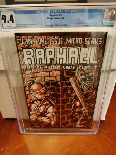 Teenage Mutant Ninja Turtles Raphael 1 CGC 94 First Appearance Casey Jones