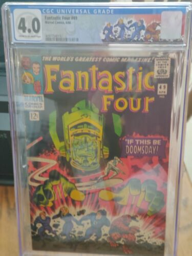 Fantastic Four 49 1st Full Galactus  CGC  40  pressable defects updated pics