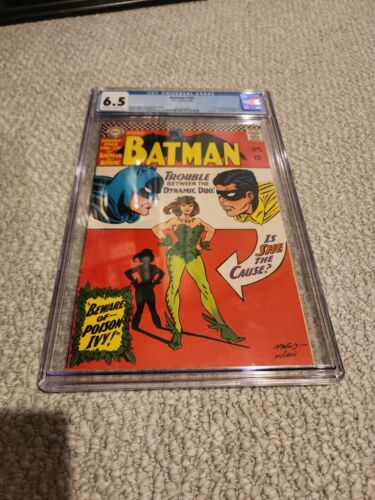 Batman 181 CGC 65 1966 1st Appearance Of Poison Ivy  Key Issue