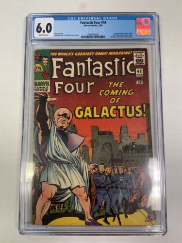 Fantastic Four 48 CGC 60 Marvel 1st Appearance App Silver Surfer Galactus