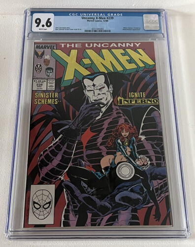 1988 Marvel Comics Uncanny XMen 239 CGC 96White  1st Mr Sinister Cover