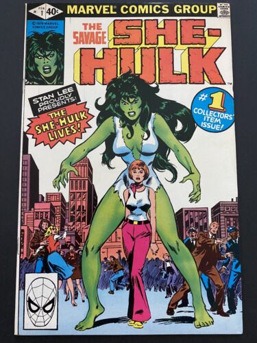 Savage SheHulk 1 Key 1st SheHulk Beautiful NM Copy Bronze Age Marvel 1979