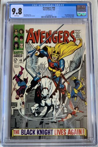 Avengers 48 1st Black Knight CGC 98 White Pages Silver Age