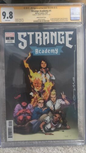 Strange Academy 1 OPENA 150 CGC 98 NM SS Opena