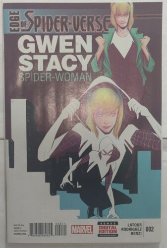 Edge of SpiderVerse 2 1st Print 1st app SpiderGwen 2014 NM High Grade 