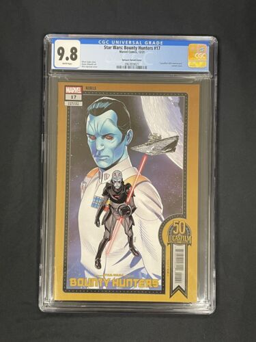 Star Wars Bounty Hunters 17 CGC NMMT 98 Sprouse Thrawn Variant