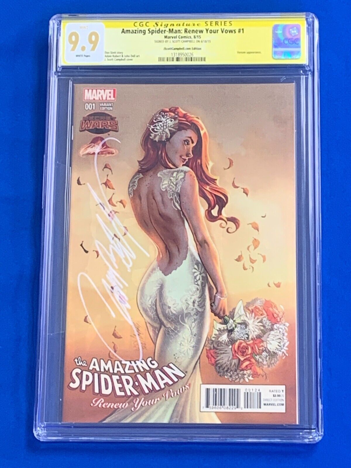 Amazing SpiderMan Renew Your Vows 1 JSC CGC SS 99 Campbell Exclusive
