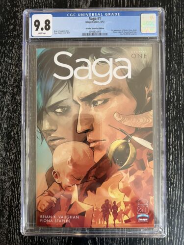 Saga 1 Retailer Incentive Variant CGC 98