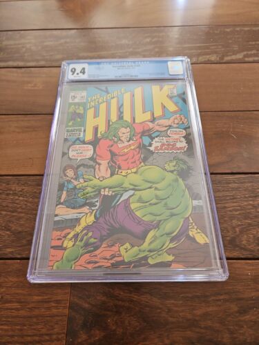Incredible Hulk 141 CGC 94 WHITE PAGES 