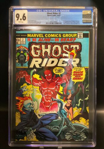 Ghost Rider 2 CGC 96 Marvel Comics 1973