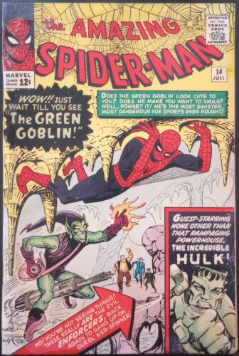 The Amazing SpiderMan 14 1964 Marvel 1st appearance of Green Goblin