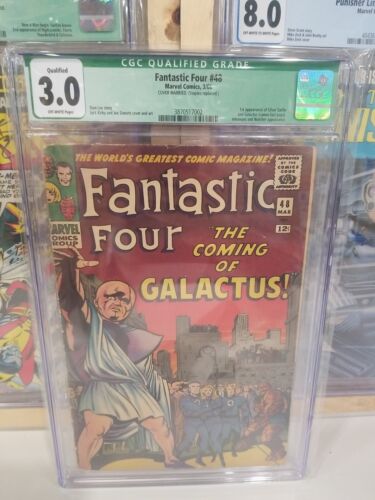 Fantastic Four 48 CGC 30 1966 0200656003 1st app Galactus Silver Surfer