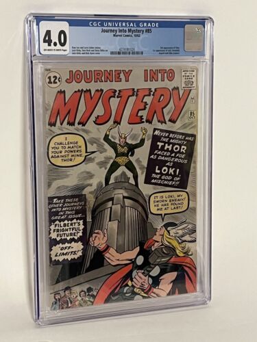 Marvel Comics Journey Into Mystery 85 CGC 40 1st App Loki 3rd App Thor