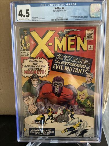 XMEN 4 1964 CGC 45 Marvel First appearance of Scarlet Witch