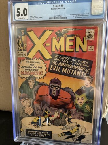 XMEN 4 1964 CGC 50 Marvel First appearance of Scarlet Witch