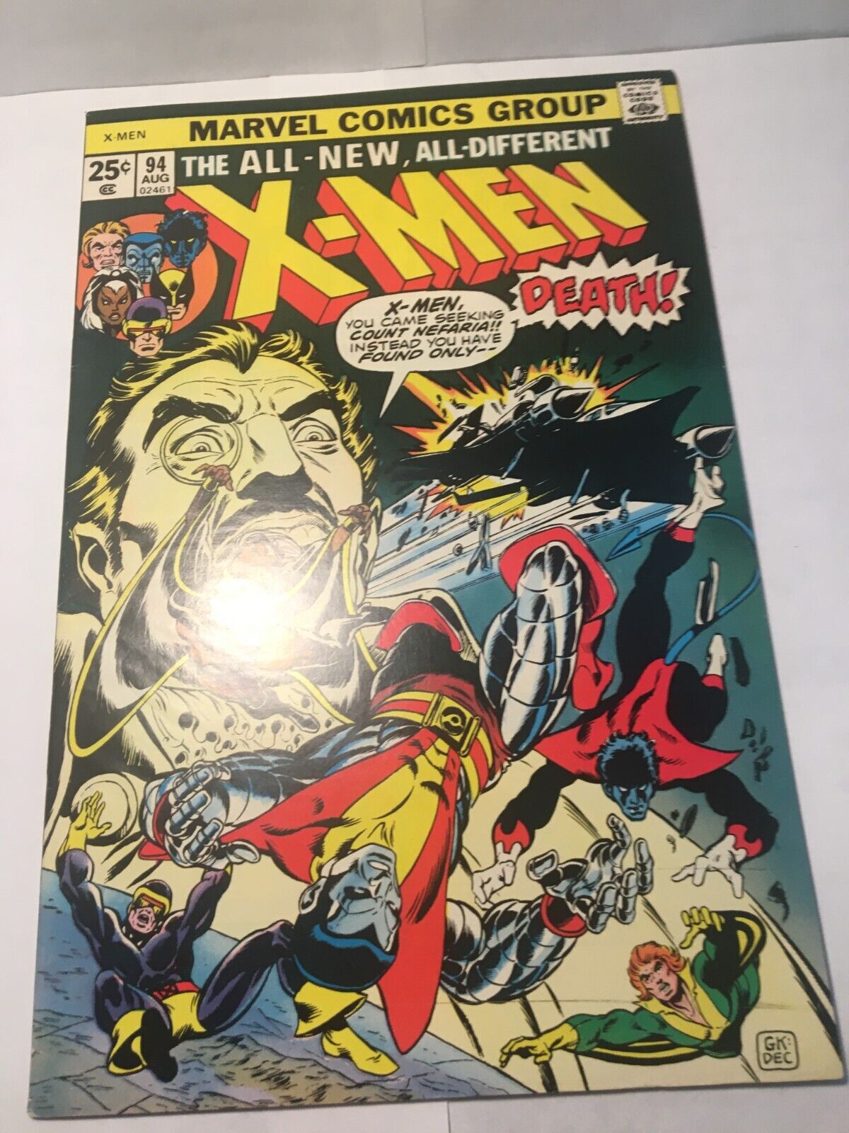 XMEN 94 92 NMNEW XMEN BEGIN 2ND APP NIGHTCRAWLER STORM COLOSSUS LK