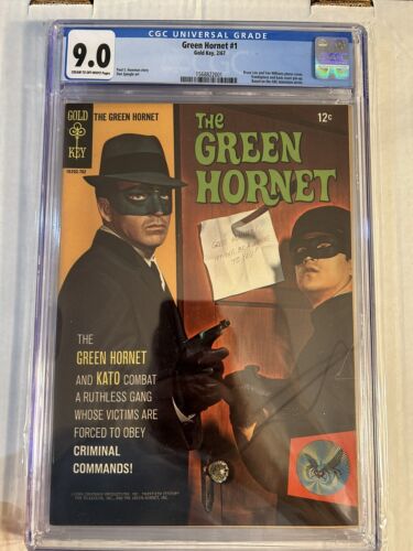 Green Hornet 1 CGC 90  Bruce Lee Photo Cover  Key  Gold Key 1967