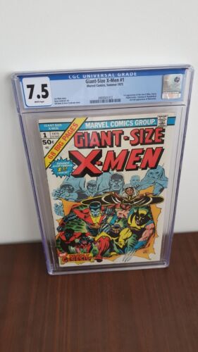 Giant Size XMen 1 75 CGC White Pages WP 1st Appearance Storm Nightcrawler 1975