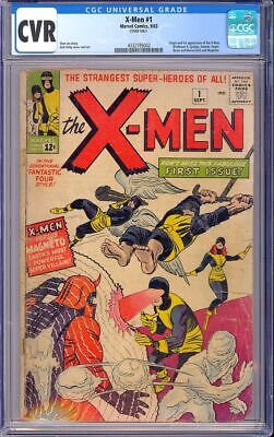 XMen 1 COVERS ONLY 1st App Silver Age Vintage MCU Marvel Comic 1963 CGC CVR