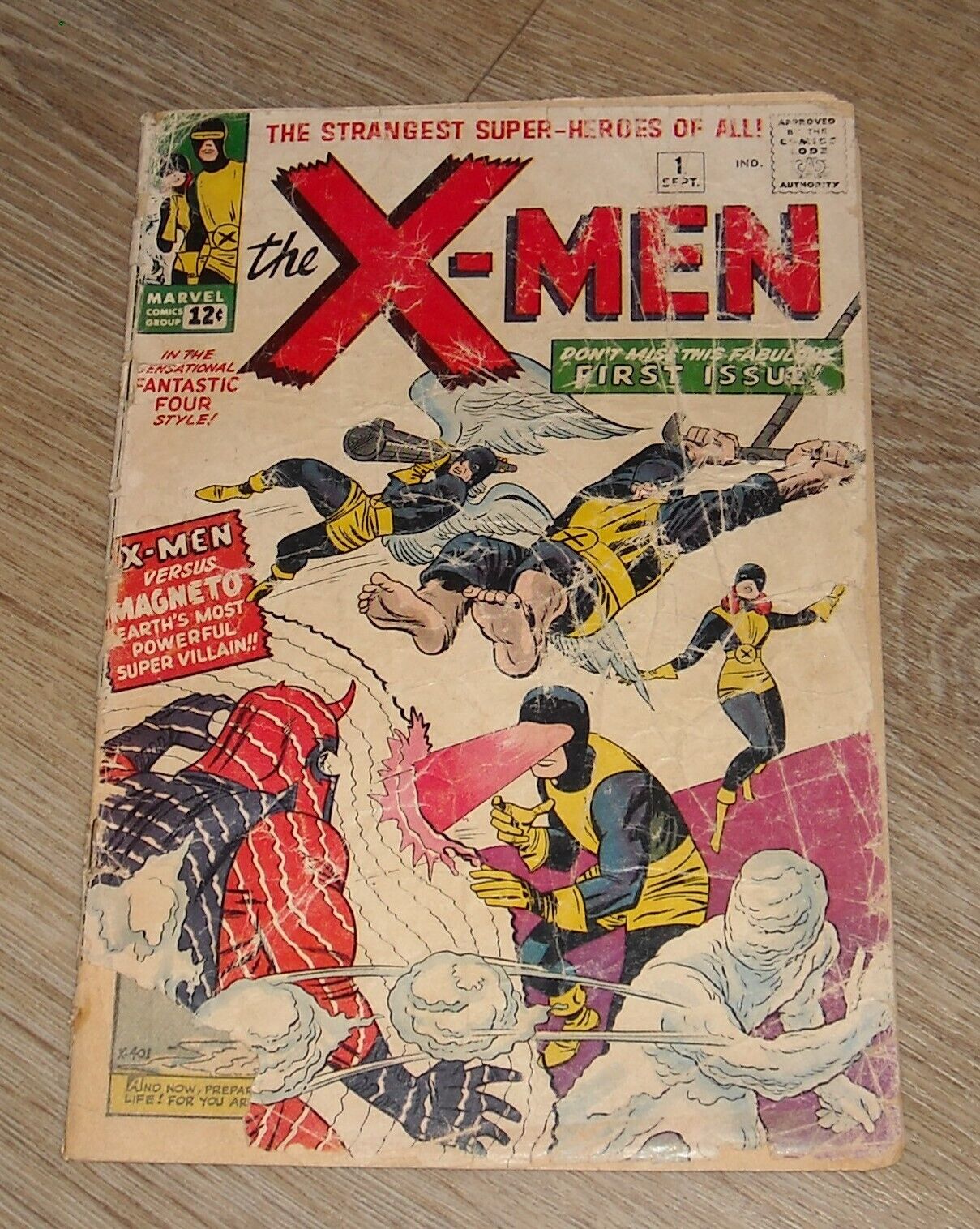 The XMEN  1 MARVEL COMICS September 1963 FIRST APPEARANCE MAGNETO STAN LEE