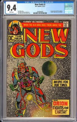 New Gods 1 High Grade 1st App Orion Jack Kirby Cover Art DC Comic 1971 CGC 94