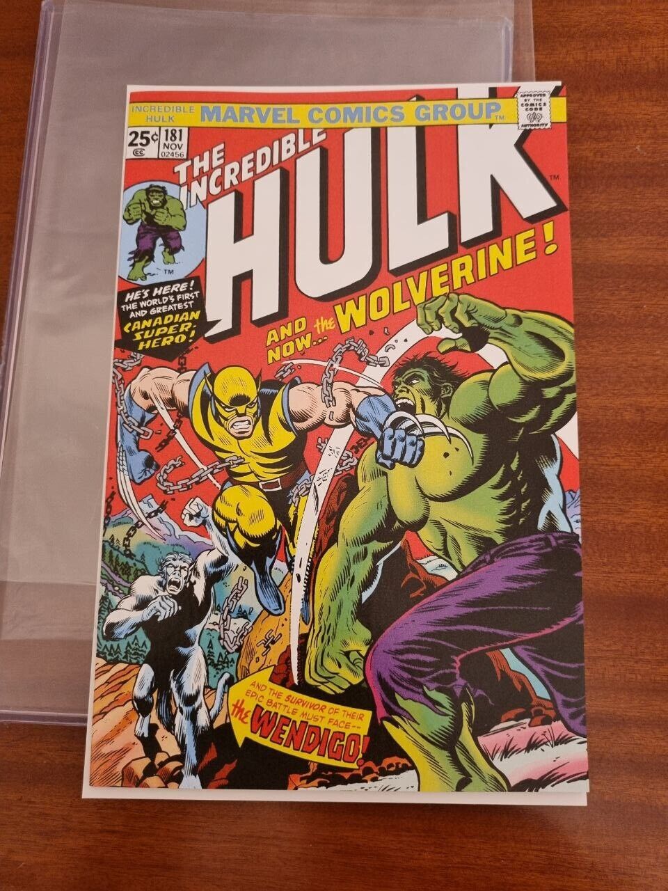   INCREDIBLE HULK  181  NM