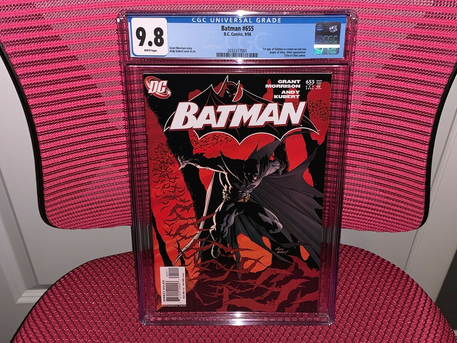 Batman 655 CGC 98 1st App Damian Joker App