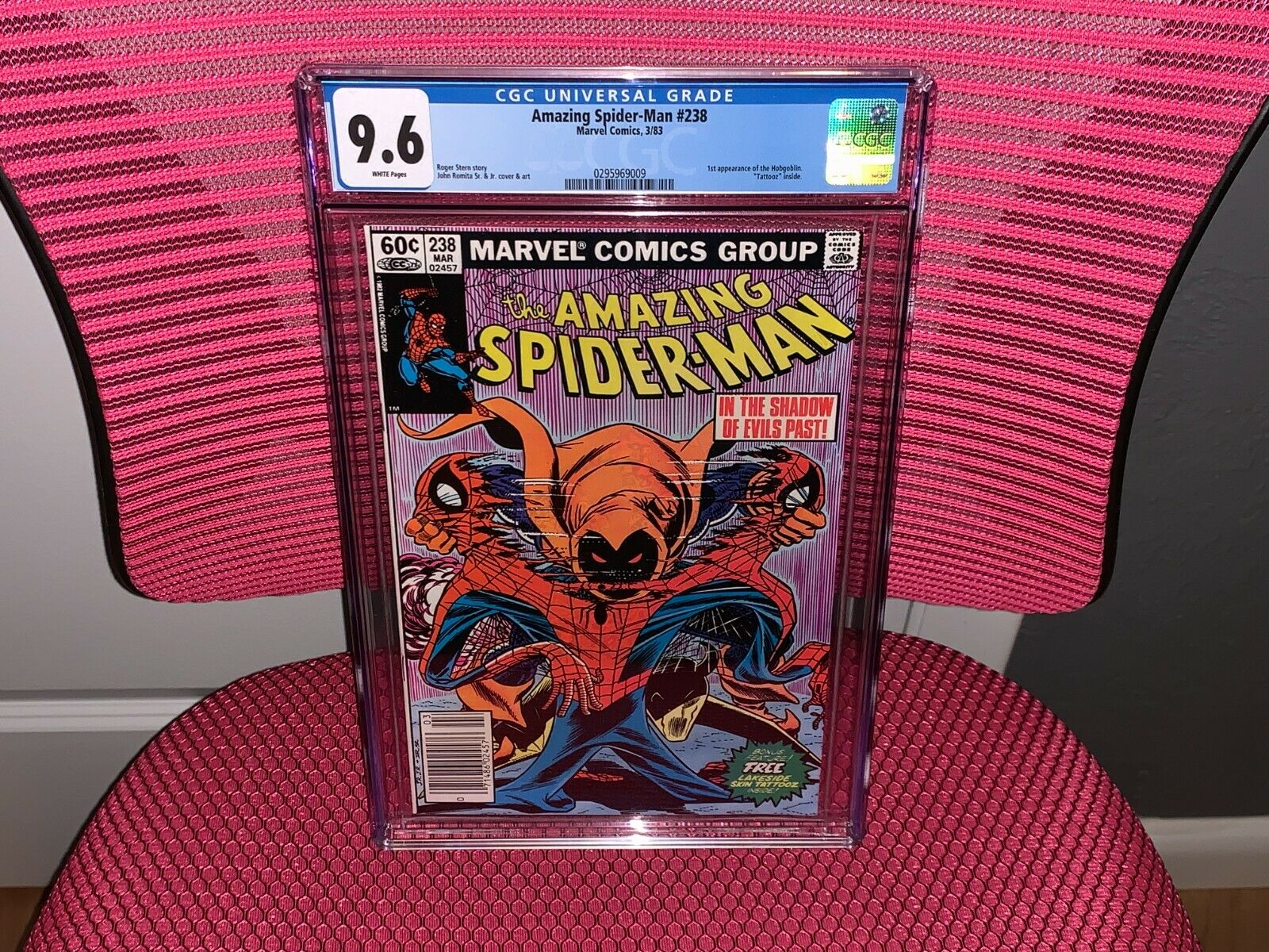 Amazing SpiderMan 238 CGC 96 1st App Hobgoblin