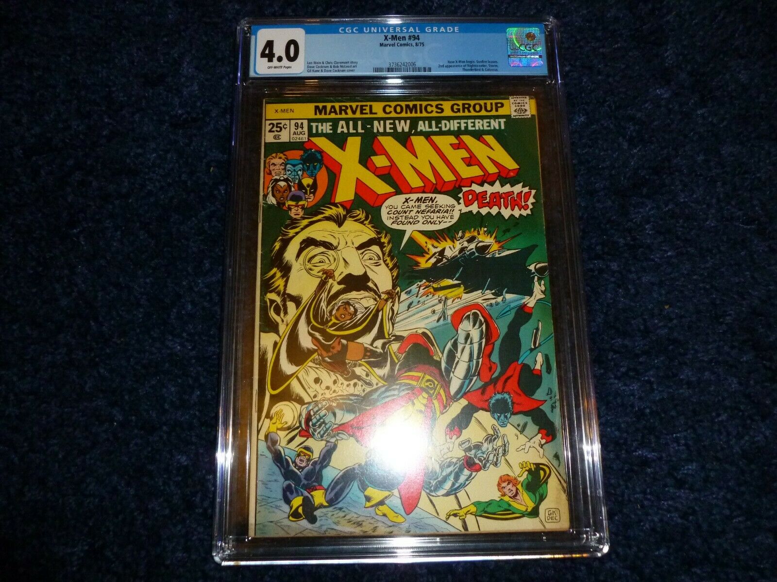 XMEN  94 CGC 40 