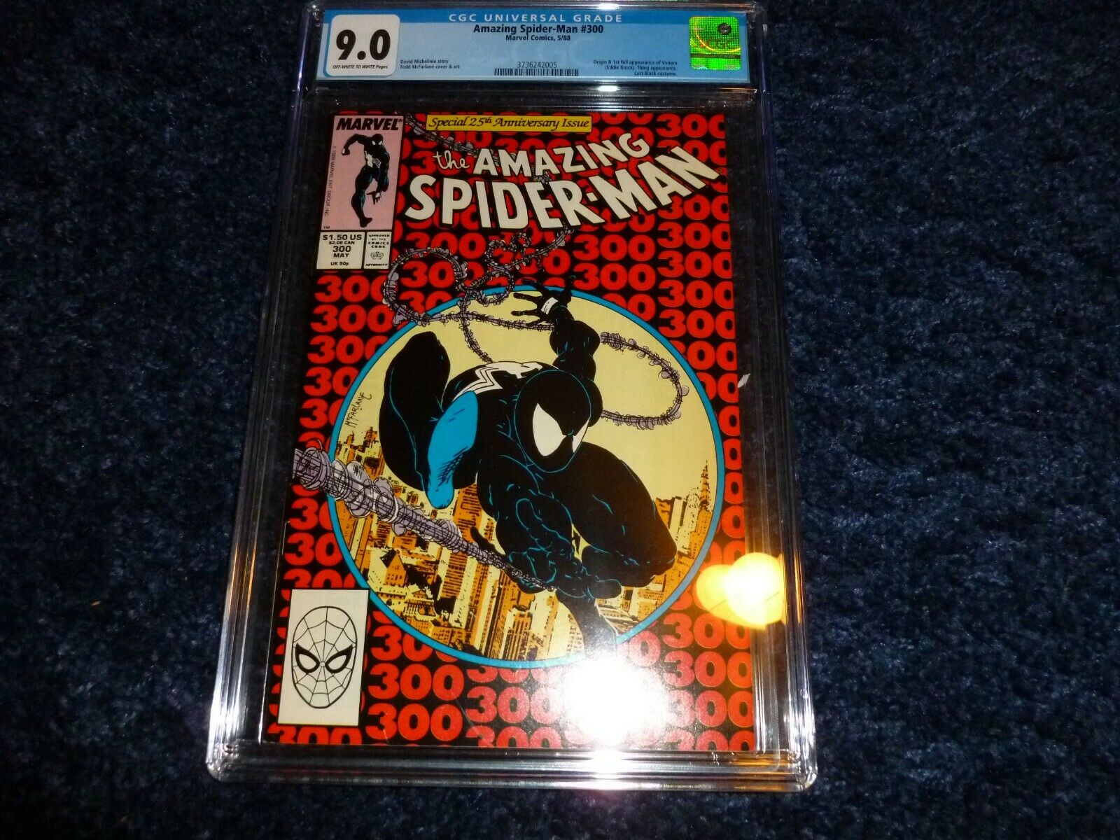 AMAZING SPIDERMAN  300 CGC 90