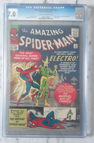 Amazing Spiderman 9 CGC 70 1st App Electro Stan Lee  Ditko 1964 Rare SA Key