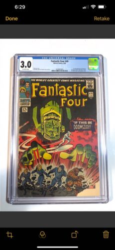 Fantastic Four 49 CGC 30 OffWhite Pages