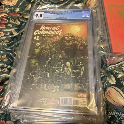 MARVEL HOWLING COMMANDOS OF SHIELD 1 CGC 98