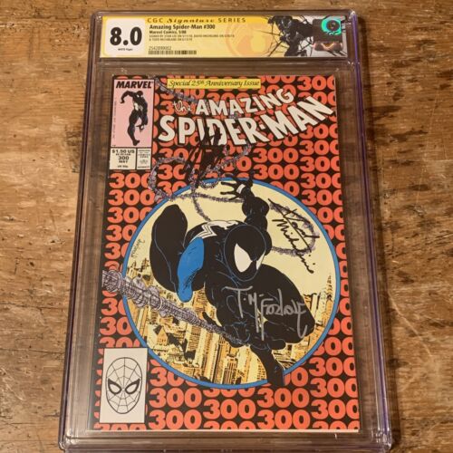 Amazing SpiderMan 300 CGC SS 80 Stan Lee McFarlane Michelinie Venom Label