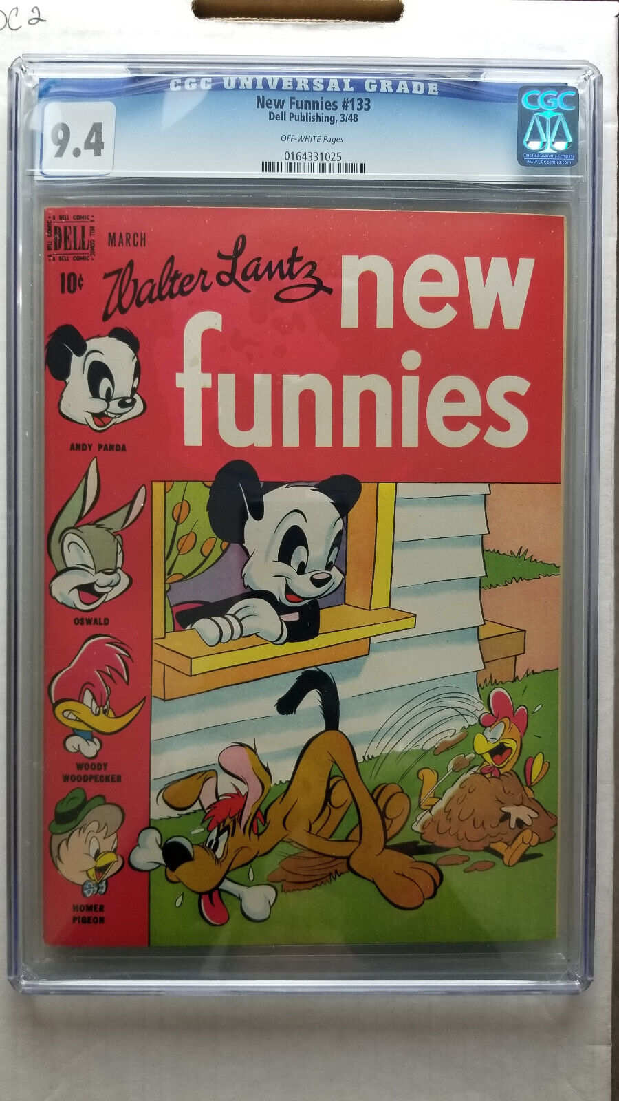 New Funnies 1330 CGC 94 NM        Dell 1948