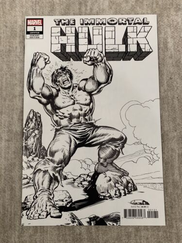 IMMORTAL HULK 1 11000 SKETCH VARIANT MARVEL COMICS NM