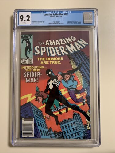 THE AMAZING SPIDERMAN 252  May 1984  Marvel Comics  CGC 92 NM  Newss