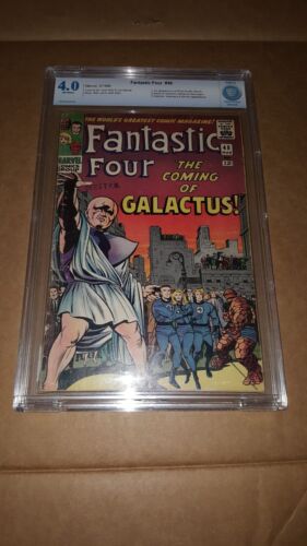 Fantastic Four 48 CBCS 40 Not CGC 1st Silver SurferGalactusmega silver key