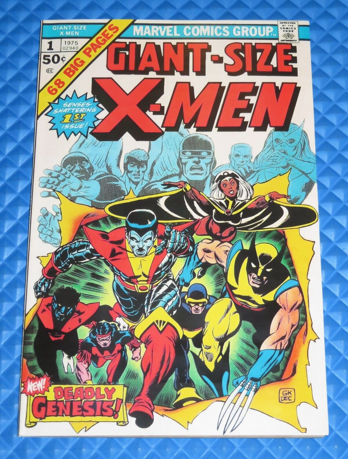 GiantSize XMen 1 Original Recovered Marvel Comic 1st New Team Vol1 1975