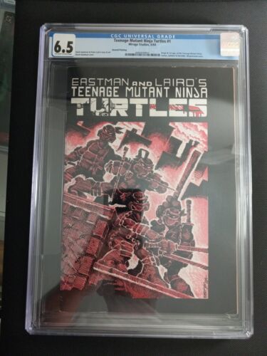 Teenage Mutant Ninja Turtles 1 2nd Print CGC 65 1st Appearance TMNT