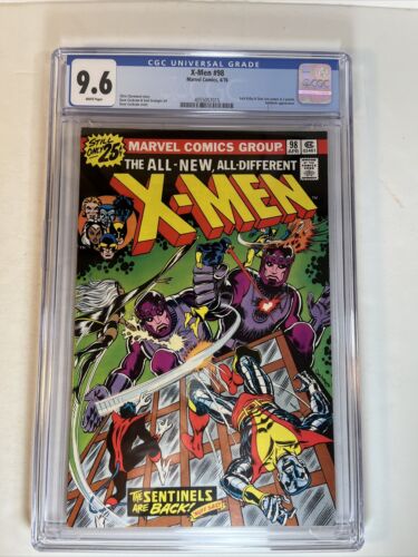 XMEN 1976 98 Jack Kirby  Stan Lee Sentinels CGC 96 White Pages