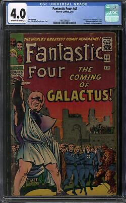 Fantastic Four 48 CGC 40 OWW 1st Appearance of Silver Surfer 1st Galactus