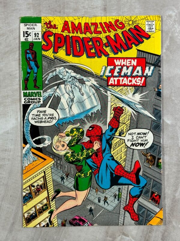 Amazing SpiderMan 92 Marvel Comics 1st Print Silver Age 