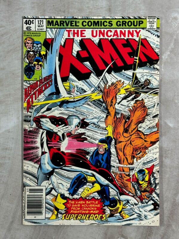 Uncanny XMen 121 Marvel Comics 1st Full appearance Alpha Flight Bronze Age B