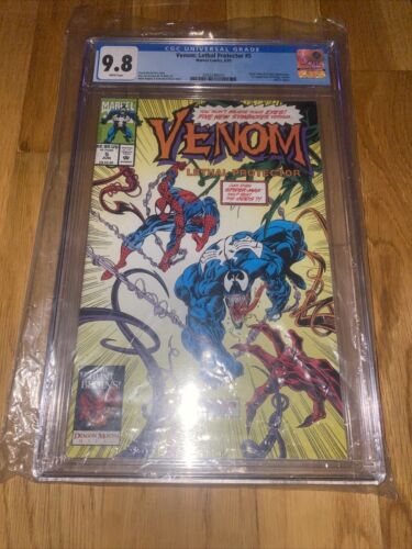 Venom Lethal Protector 5 CGC 98  1st Phage Lasher Riot  Agony